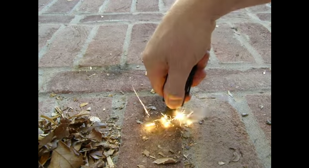 Easy To Use Flint and Steel Fire Starter