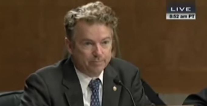 Rand Paul: What Does Local Police Need Bayonets For?