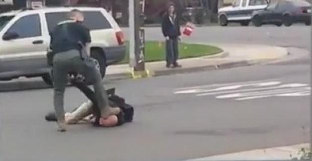 Man Asks Cop To Move Patrol Car, Gets Tasered, Head Stomped On, Beaten With Flashlight