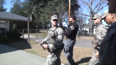 South Carolina National Guard Performs Door-to-Door ”Wellness Checks”