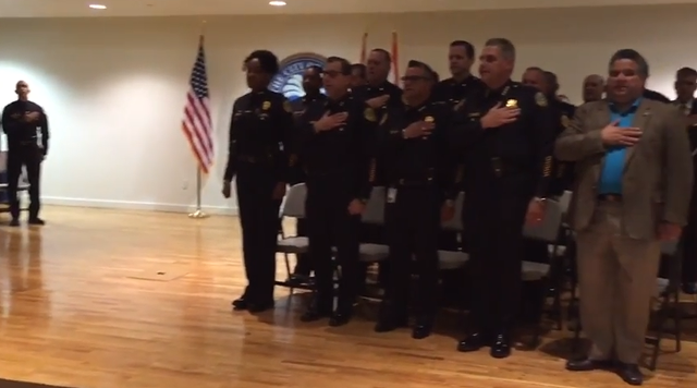 Miami Asst. Police Chief Refuses To Honor Pledge of Allegiance Due To Muslim Belief