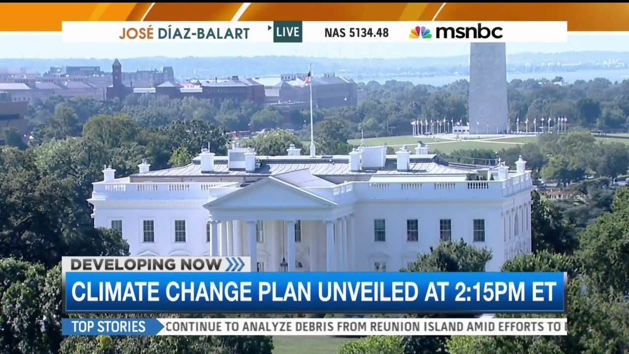 MSNBC Live: DC Summer Heat Must Be Climate Change