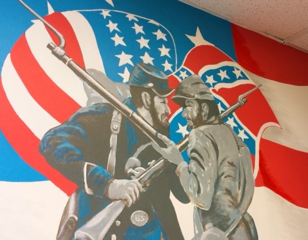 Colorado V.A. Tells Veteran To Paint Over Confederate Flag on American War Mural