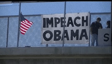 Student Arrested For ‘Impeach Obama’ Banner, Files Suit