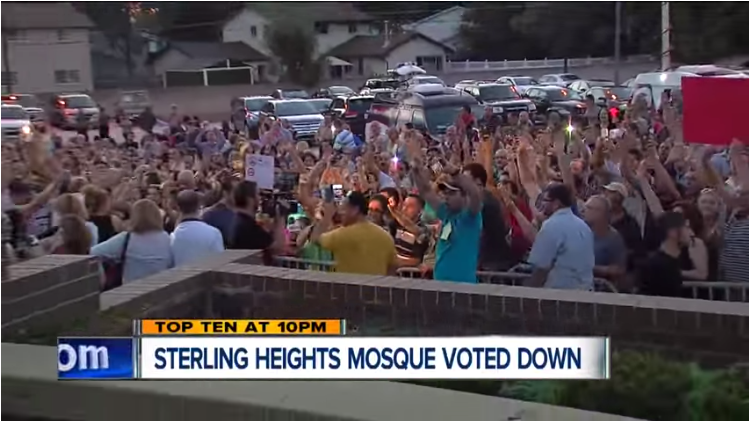 City Bans a Massive Mosque…with Full Crowd Approval