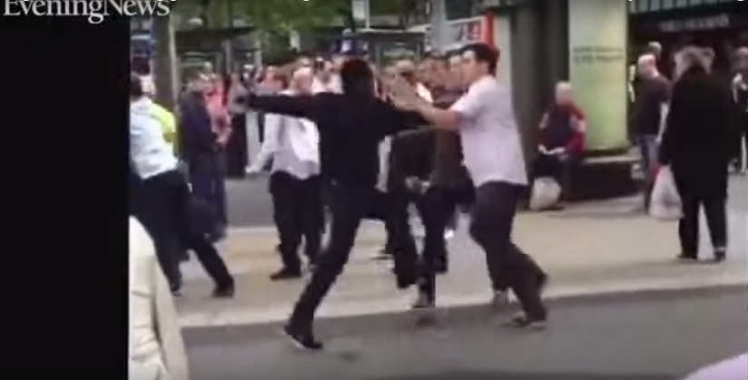 Muslims and English Brawl After Attack on Girl