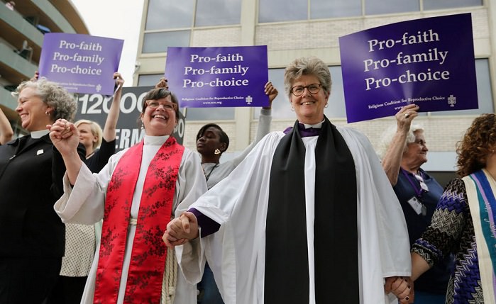 United Methodist and Episcopalian Church Clergy Bless Abortion Clinic