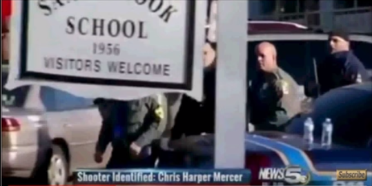 Sandy Hook Video Spliced in with Oregon Shooting News