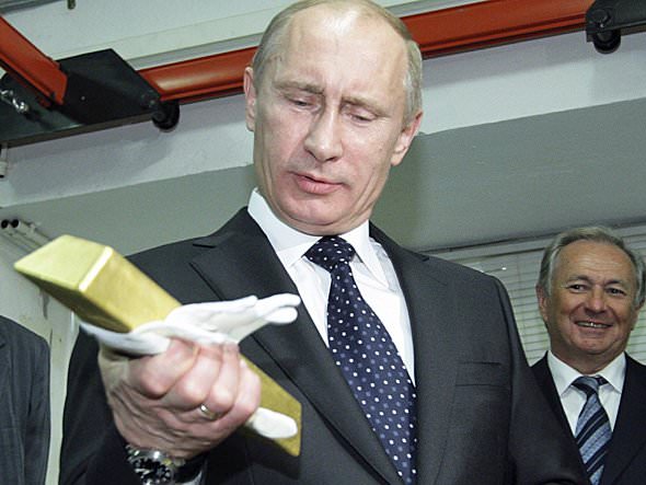 Putin Preps For Russian Gold Standard To Kill Dollar