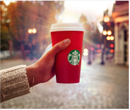 Starbucks: We’re Removing Festive Designs To Make Starbucks “A Place Of Sanctuary During The Holidays”