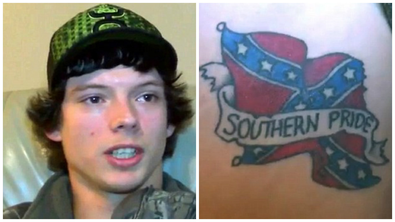 Teen Claims Rejection From Marines Over Confederate Flag Tattoo