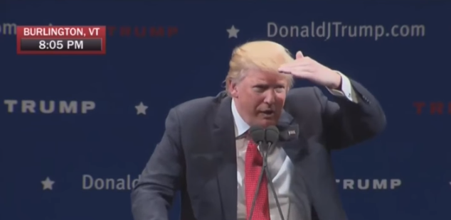 Donald Trump Kicks Out Heckler: Don’t Give Him His Coat