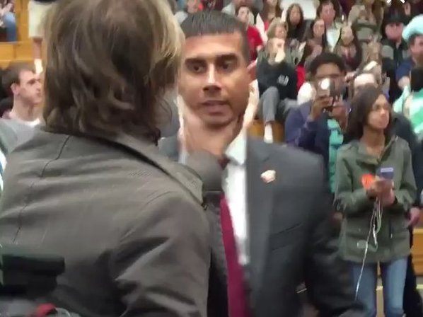 Time Magazine Reporter Grabs Secret Service Agent’s Throat at Trump Rally