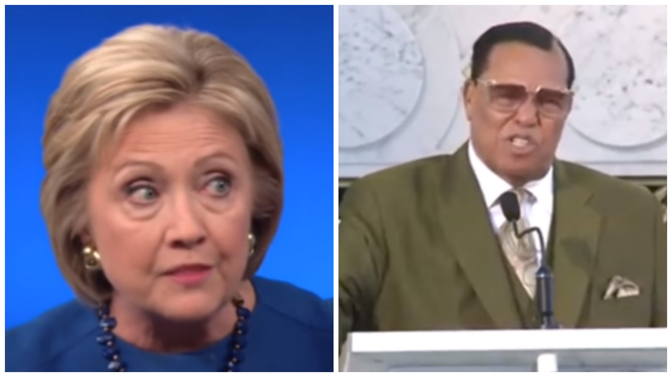 Hillary Clinton Gets Called Out by Louis Farrakhan: ‘That’s a Wicked Woman’