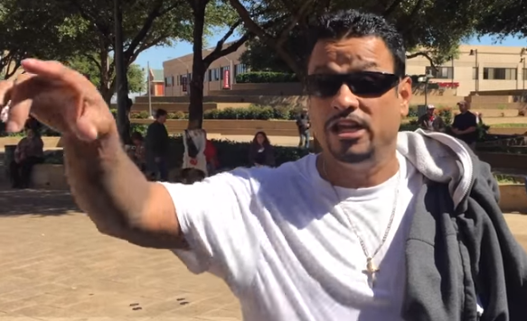 Hispanic Trump Protestors Threaten White Voters