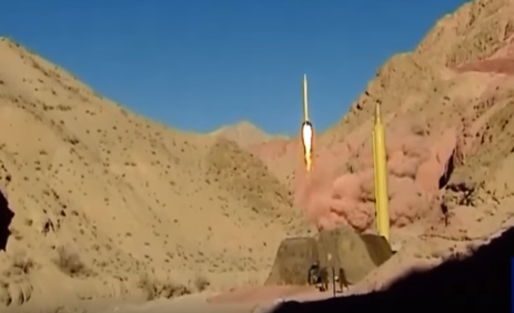 Iran Fires 2 Missiles Marked With ‘Israel must be wiped out’