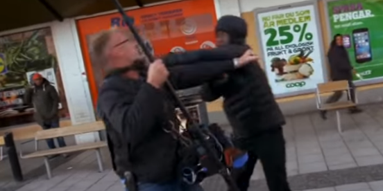 Migrants Assault, Insult, and Run Over 60 Minutes Crew in Sweden