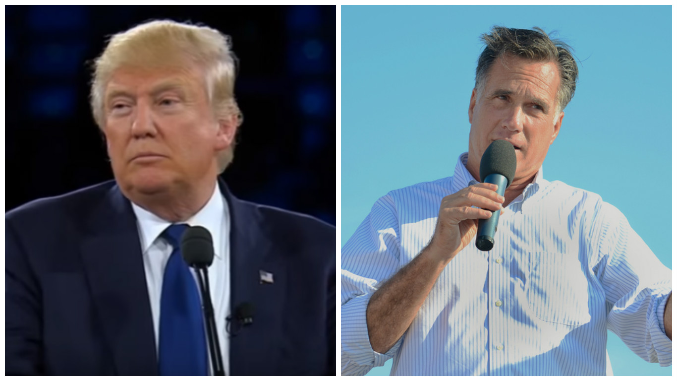 Mitt Romney Mocks Trump’s Foreign-Born Wives: They Did “Jobs Americans Won’t Do”