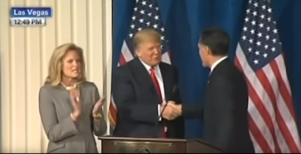 Romney Calls Trump “Phony” Even As Video Shows Him Praising The Donald