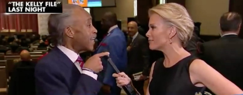 Al Sharpton Gets Heated with Megyn Kelly over Ferguson, Abruptly Grabs Her Mic