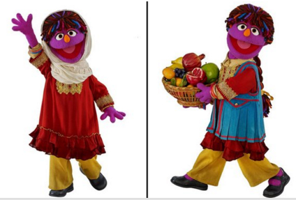 Meet Sesame Street’s Newest Muppet: A Hijab-Wearing Afghani Feminist