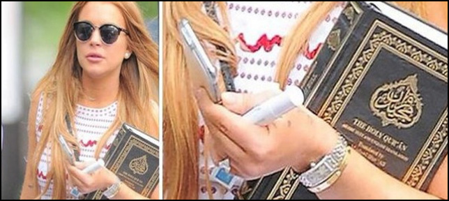 Lindsay Lohan Reportedly Converting to Islam, Admits she Hasn’t Read the Koran