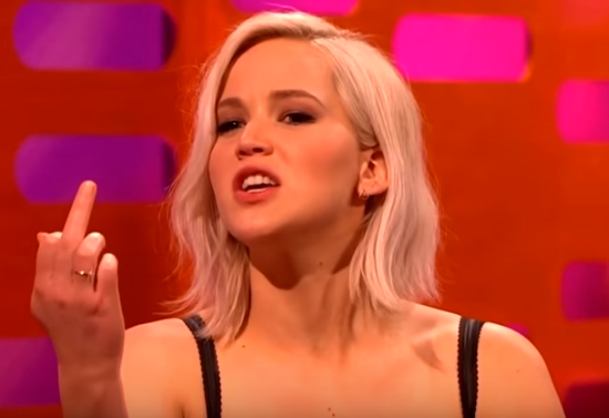 Jennifer Lawrence’s Profane Words for Donald Trump