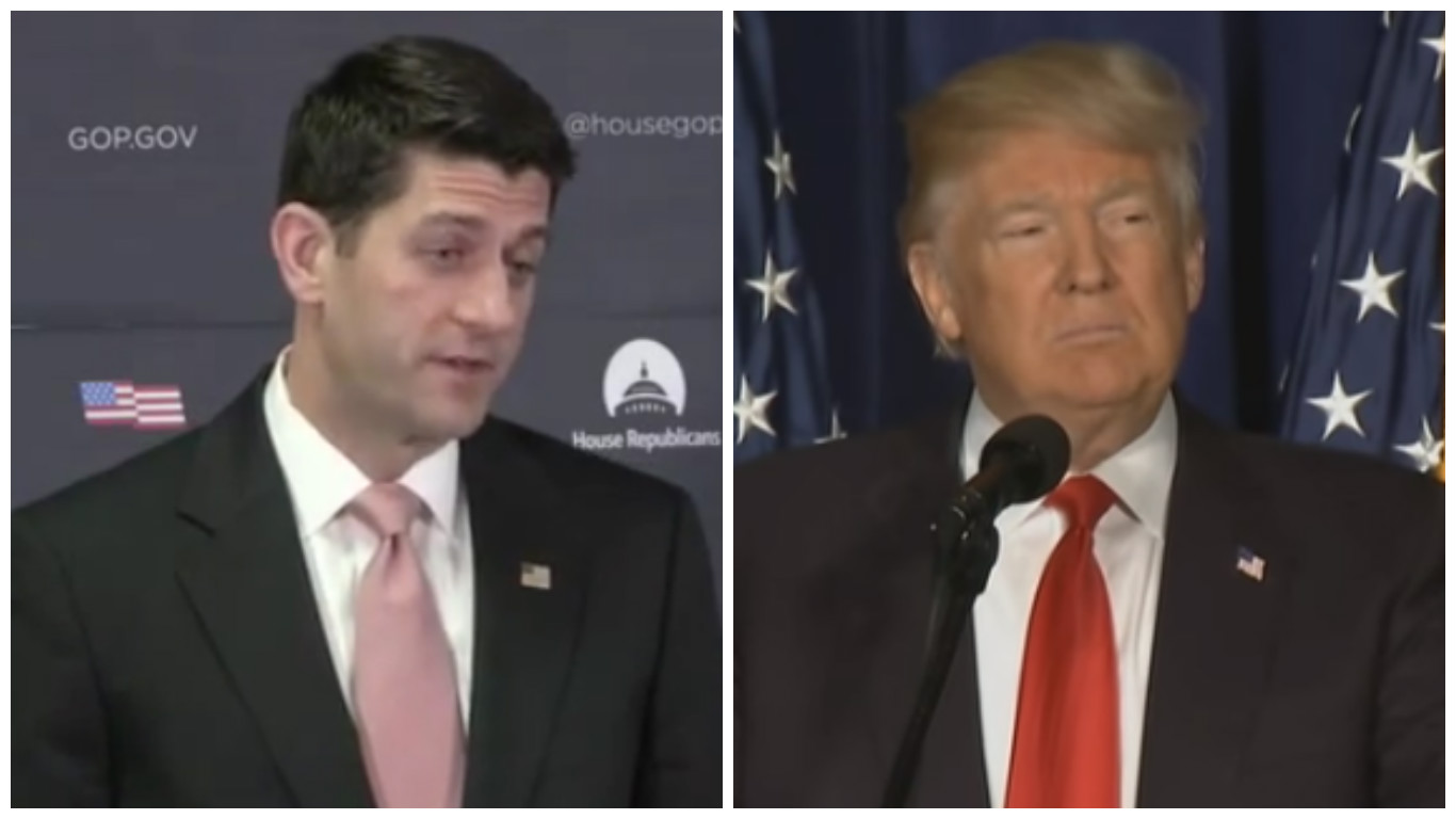 Donald Trump Rebukes Paul Ryan For Claiming He “Inherited” GOP Nomination