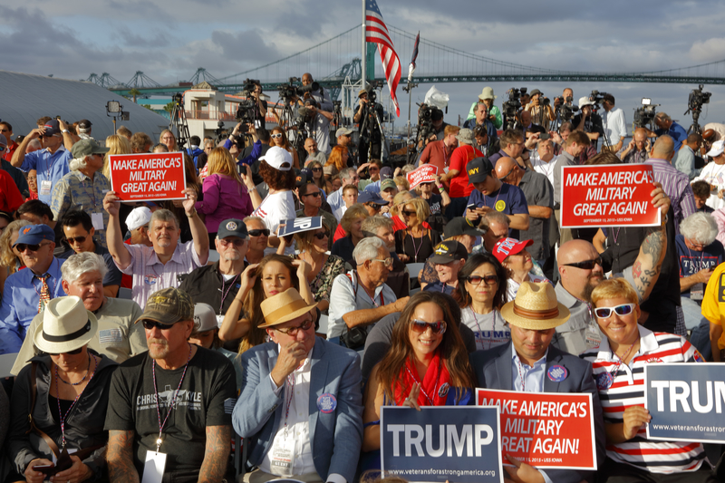 Anti-Trump Protestors Call for Violence, “Passive resistance … has no effect on heartless racists.”