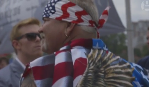 ‘Bikers for Trump’ Show Up at Convention, Stand Up for Threatened Cops