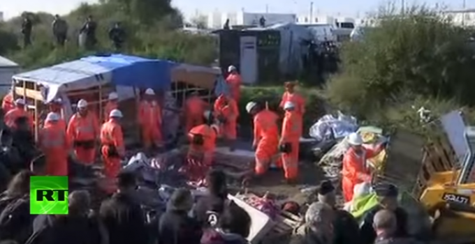 The Demolition of the “Jungle” Migrant Camp at Calais, France