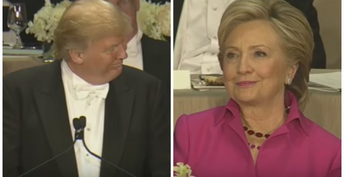 Trump Devastates Hillary at Annual Al Smith Dinner Roast