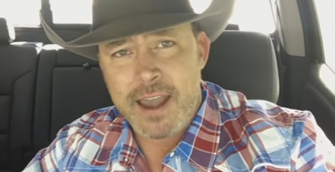 Youtube Cowboy Goes Viral After Taking Down Anti-Trump Protestors