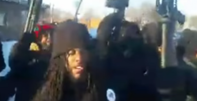 Black Panthers March on Milwuakee: ‘Free Us or Die, Cracker’ ‘F*** Donald Trump!’