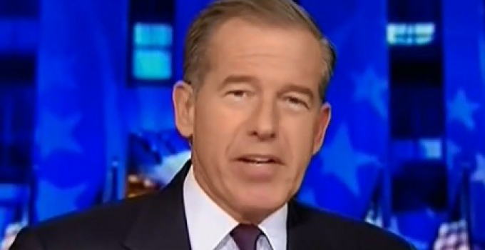 Brian Williams Claims Trump is Destroying the Public’s Faith in Media