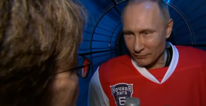 Putin Pokes Fun At Liberals and CBS Reporter