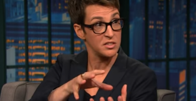 Rachel Maddow: President Trump “Wants to Kill Us”