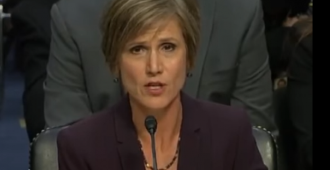 Yates Testimony Wrought With Transparent Lies and Contradictions