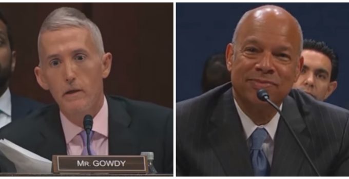 Pitbull of Congress Trey Gowdy Chews Up Former DHS Secretary Johnson, Spits Him Out