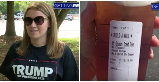 Starbucks Employees Publicly Ridicule Trump Supporter Yelling “Go Build A Wall”