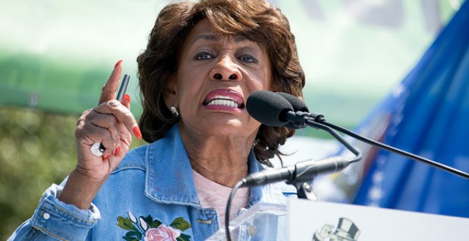 Maxine Waters Gives President Trump Till December