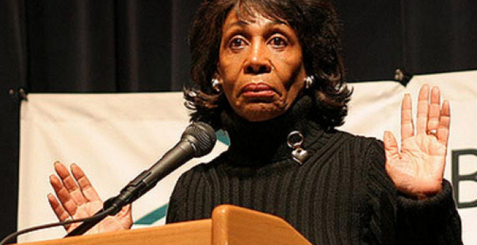 Waters’ Campaign Fundraising Weak, But Provides Major Scam for Her Daughter