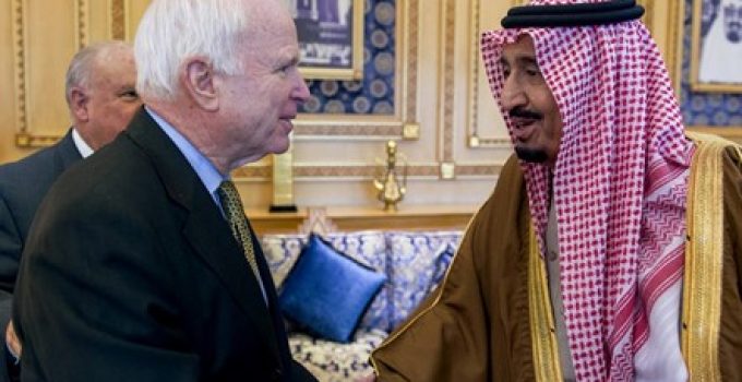 McCain Institute Backers: Saudis, Rothschilds, Soros