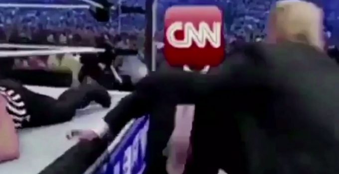 CNN Melts Down in Response to Trump Wrestling Tweet