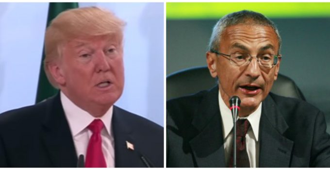 Trump: ‘Everyone’ at G20 Talking About Podesta not Giving DNC Server to Authorities