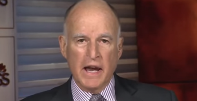 Governor Brown Lectures America to be More Like China