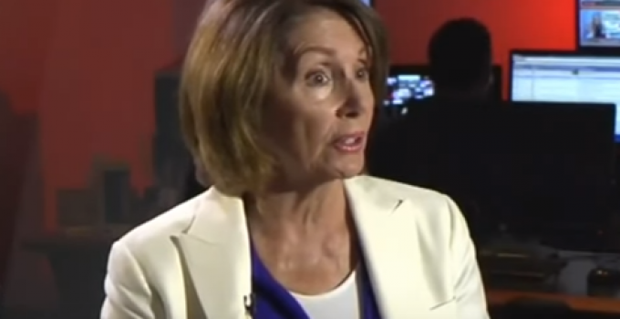 Pelosi: Constitution Doesn’t Give People the Right to ‘Yell Wolf in Crowded Theater’