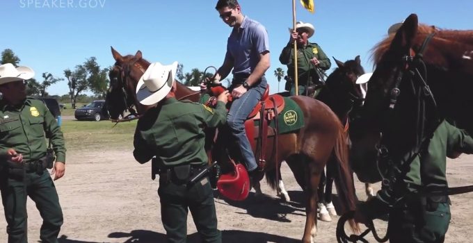 Speaker Ryan Endorses Trump’s Policy Without Using the Words “Border Wall” [VIDEO]