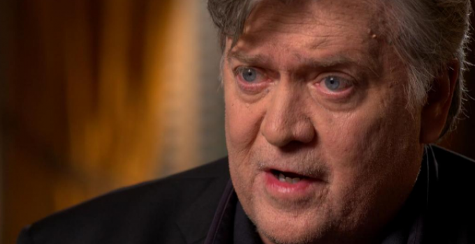 Bannon:  “McConnell and Ryan are Trying to Nullify the 2016 Election”