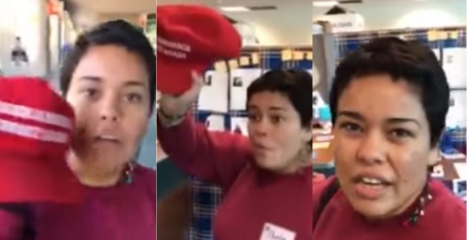 Woman Steals MAGA Hat, Reports Man for ‘Encouraging Genocide’